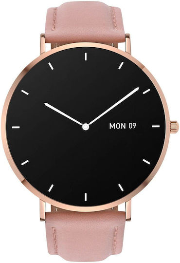 Garett Verona 50mm Smartwatch με Παλμογράφο (Ροζ) - Image 3