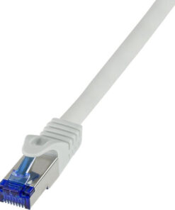 LogiLink S/FTP Cat.6a Καλώδιο Δικτύου Ethernet 7.5m Γκρι 1τμχ (C6A082S)