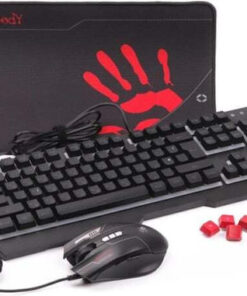 A4Tech A4TKLA47265 Σετ Gaming Πληκτρολόγιο με RGB φωτισμό & Ποντίκι (Αγγλικό US)