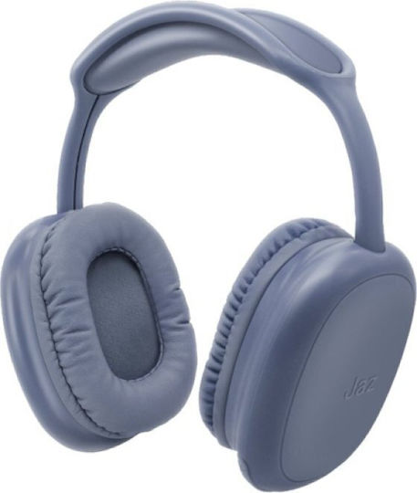 SBS Jaz Ασύρματα / Ενσύρματα Over Ear Ακουστικά με 18 ώρες Λειτουργίας Μπλε