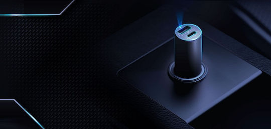 3MK Φορτιστής Αυτοκινήτου HyperCar 100W με Θύρες: 1xUSB 1xType-C Μαύρος 3MK3754 - Image 6