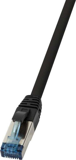 LogiLink S/FTP Cat.6a Καλώδιο Δικτύου Ethernet 40m Μαύρο 1τμχ CQ6135S