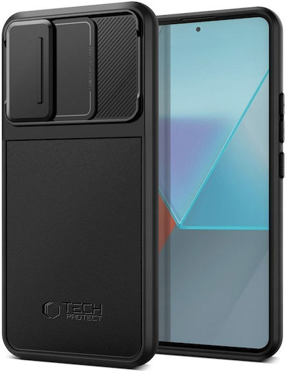 Tech-Protect Back Cover Σιλικόνης / Πλαστικό Μαύρο (Redmi Note 13 Pro 5G / Poco X6 5G)