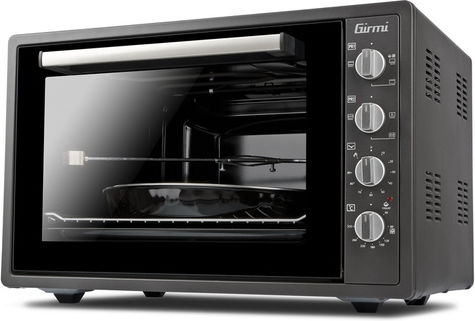 Girmi Grancotto 58 FE58 Ηλεκτρικό Φουρνάκι 58lt Χωρίς Εστίες Γκρι - Image 2