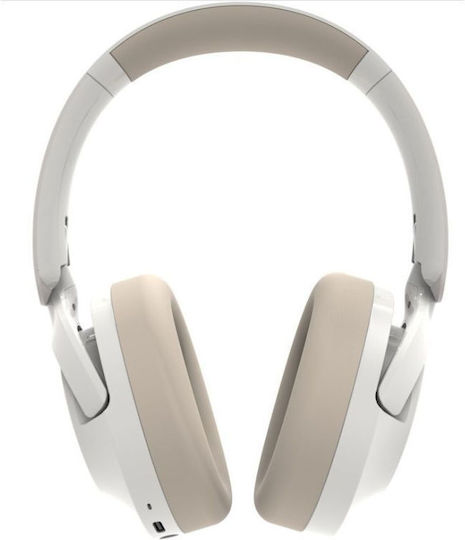 Creative Zen Hybrid 2 Ασύρματα / Ενσύρματα Over Ear Ακουστικά με 67 ώρες Λειτουργίας και Quick Charge Cream - Image 4