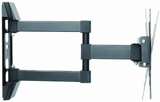 Gembird WM-42ST-02 Βάση Τηλεόρασης Τοίχου με Βραχίονα έως 42" και 30kg Μαύρο - Image 2