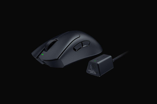 Razer DeathAdder V3 Pro + Hyperpolling Wireless Dongle Ασύρματο Gaming Ποντίκι Μαύρο - Image 4