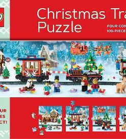 Lego Christmas Train Puzzle Four Connecting | Skroutz Βιβλία