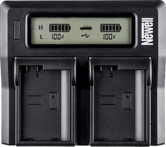 Newell Διπλός Φορτιστής Μπαταρίας NL1505 Συμβατός με Sony - Image 2