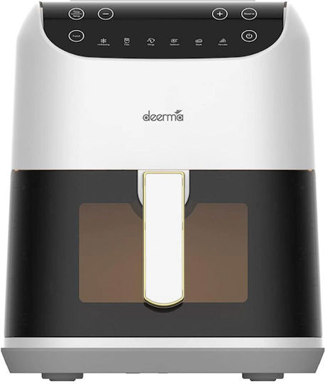 Deerma Air Fryer με Wi-Fi 5.5lt Λευκό DEM-KZ130W - Image 3