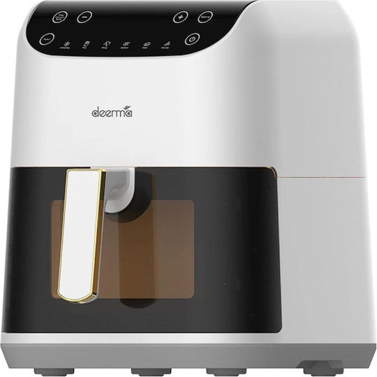 Deerma Air Fryer με Wi-Fi 5.5lt Λευκό DEM-KZ130W - Image 6