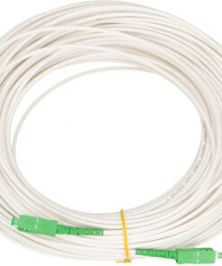 Extralink Καλώδιο Οπτικής Ίνας SC/APC-SC/APC 60m Λευκό 1τμχ EX.14824
