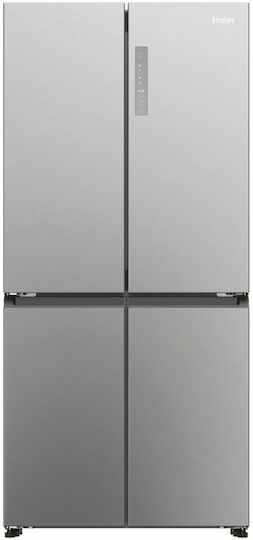 Haier Ψυγείο Ντουλάπα 467lt NoFrost Υ181.5xΠ83.3xΒ65εκ. Inox HCR3818ENMM
