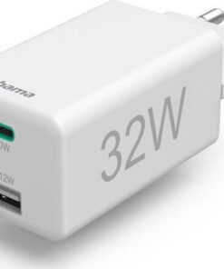 HAMA Φορτιστής Χωρίς Καλώδιο 32W Power Delivery Λευκός (00201691)