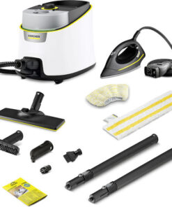 Karcher SC 4 Deluxe Iron 1.513-462.0 Ατμοκαθαριστής Πίεσης 4bar με Ρόδες και Κοντάρι