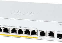 Cisco Catalyst C1300-8P-E-2G Managed L2 PoE+ Switch με 8 Θύρες Gigabit (1Gbps) Ethernet και 2 SFP Θύρες