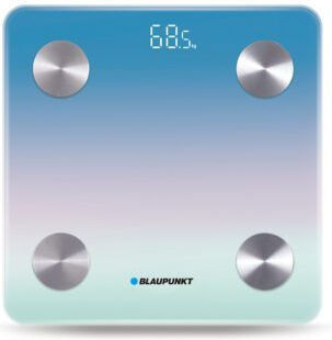 Blaupunkt Smart Ζυγαριά 180kg με Λιπομετρητή & Bluetooth Μπλε BSM601BT - Image 2
