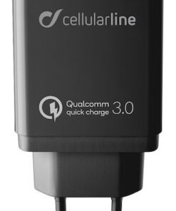 Alternative view of Cellular Line Φορτιστής Χωρίς Καλώδιο με Θύρα USB-A 18W Μαύρος (ACHHUUSBQCK)