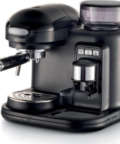 Ariete 1318/02 Αυτόματη Μηχανή Espresso 1080W Πίεσης 15bar με Μύλο Άλεσης Μαύρη