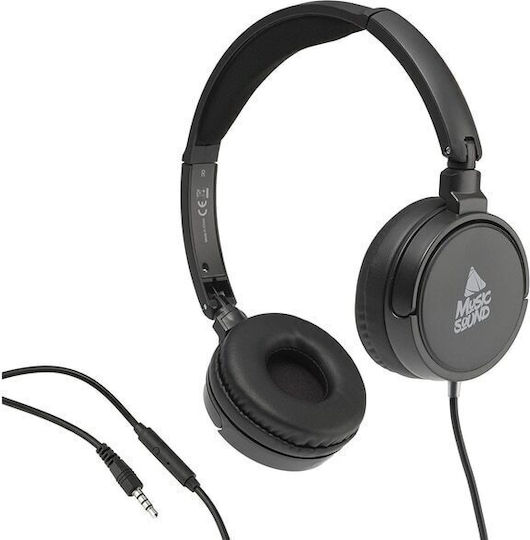 Cellular Line Music Sound Ενσύρματα On Ear Ακουστικά Μαύρα - Image 2