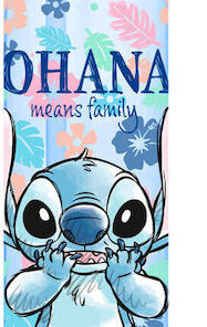 Kids Licensing Stitch Παιδικό Παγούρι Lilo & Stitch Πλαστικό με Καλαμάκι 600ml