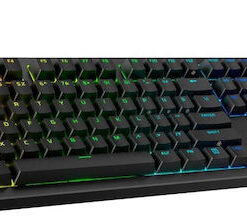Alternative view of HyperX Alloy Rise Gaming Πληκτρολόγιο με HyperX Red διακόπτες και RGB φωτισμό (Αγγλικό US)