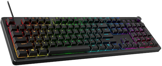 HyperX Alloy Rise Gaming Πληκτρολόγιο με HyperX Red διακόπτες και RGB φωτισμό (Αγγλικό US) - Image 2