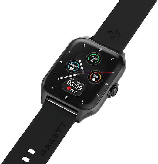 Garett Activity 2 Smartwatch με Παλμογράφο (Μαύρο) - Image 2