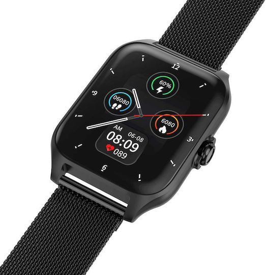 Garett Activity 2 Smartwatch με Παλμογράφο (Μαύρο) - Image 6