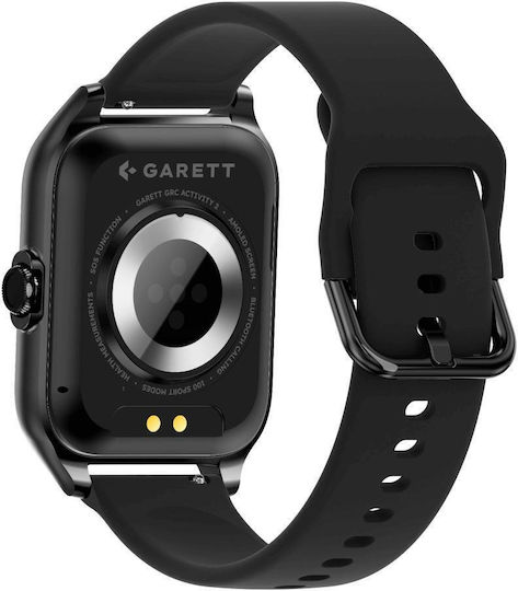 Garett Activity 2 Smartwatch με Παλμογράφο (Μαύρο) - Image 9