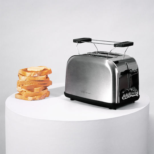 Cecotec Toastin Time 850 04810 Φρυγανιέρα 2 Θέσεων 850W Inox - Image 2