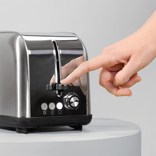 Cecotec Toastin Time 850 04810 Φρυγανιέρα 2 Θέσεων 850W Inox - Image 3