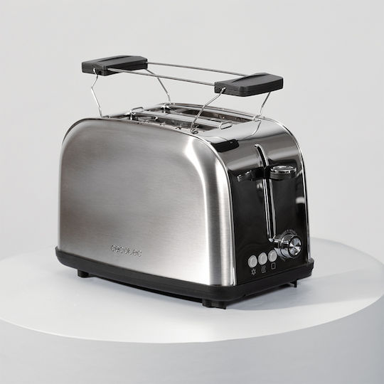 Cecotec Toastin Time 850 04810 Φρυγανιέρα 2 Θέσεων 850W Inox - Image 4