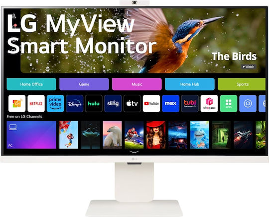 LG MyView 32SR85U-W IPS HDR Smart Monitor 31.5" 4K 3840x2160 με Χρόνο Απόκρισης 5ms GTG
