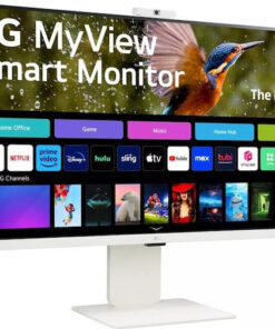Alternative view of LG MyView 32SR85U-W IPS HDR Smart Monitor 31.5" 4K 3840x2160 με Χρόνο Απόκρισης 5ms GTG