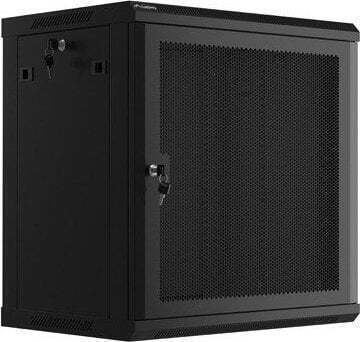 Lanberg Επιτοίχια Καμπίνα Rack 12U Μαύρο WF01-6412-23B