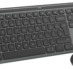 Logitech Signature Slim Combo MK950 Ασύρματο Bluetooth Σετ Πληκτρολόγιο & Ποντίκι Αγγλικό US