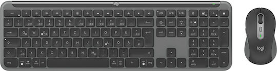 Logitech Signature Slim Combo MK950 Ασύρματο Bluetooth Σετ Πληκτρολόγιο & Ποντίκι Αγγλικό US - Image 2