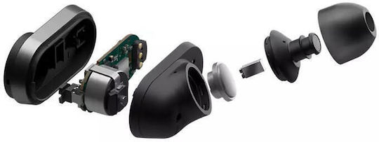 Philips Fidelio T1 In-ear Bluetooth Handsfree Ακουστικά με Αντοχή στον Ιδρώτα και Θήκη Φόρτισης Μαύρα - Image 3