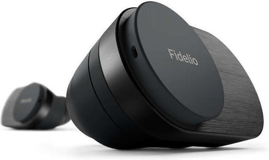 Philips Fidelio T1 In-ear Bluetooth Handsfree Ακουστικά με Αντοχή στον Ιδρώτα και Θήκη Φόρτισης Μαύρα - Image 6