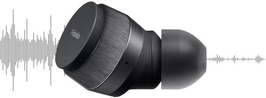 Philips Fidelio T1 In-ear Bluetooth Handsfree Ακουστικά με Αντοχή στον Ιδρώτα και Θήκη Φόρτισης Μαύρα - Image 10