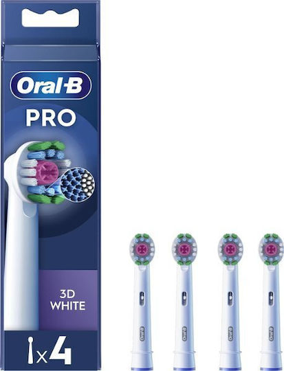 Oral-B Pro 3D White Ανταλλακτικές Κεφαλές για Ηλεκτρική Οδοντόβουρτσα 4τμχ - Image 5