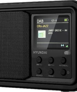 Hyundai PR 650 BTDAB Φορητό Ραδιόφωνο Μπαταρίας DAB+ με Bluetooth Μαύρο