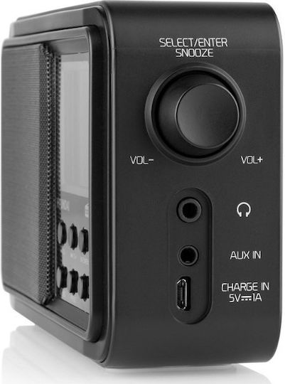 Hyundai PR 650 BTDAB Φορητό Ραδιόφωνο Μπαταρίας DAB+ με Bluetooth Μαύρο - Image 3