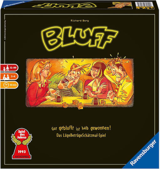 Επιτραπέζιο Παιχνίδι Bluff για 2-6 Παίκτες 12+ Ετών 272235 (EN) Ravensburger