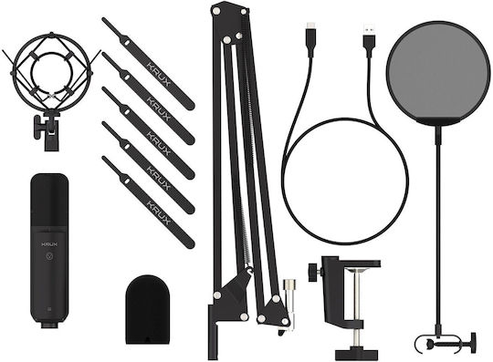 Krux Esper 1000 Σετ Μικρόφωνο Shock Mounted για Studio - Image 11