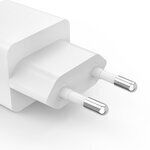 HAMA Φορτιστής Χωρίς Καλώδιο με Θύρα USB-A και Θύρα USB-C 20W Power Delivery Λευκός (00201991) - Image 5
