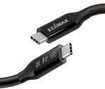 Edimax Usb4 USB 2.0 Cable USB-C male - USB-C 240W Μαύρο 2m - Image 3