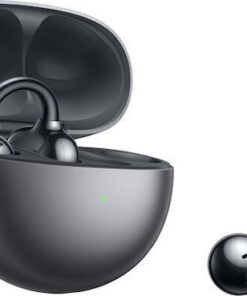 Alternative view of Huawei FreeClip Earbud Bluetooth Handsfree Ακουστικά με Αντοχή στον Ιδρώτα και Θήκη Φόρτισης Μαύρα