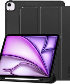 Tech-Protect Sc Pen Flip Cover Μαύρη (iPad Air 13" 2024/2025/2026)